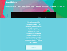 Tablet Screenshot of goodrebels.com